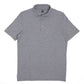 Short-Sleeved Polo "Tre" made of Melange Cotton Jersey