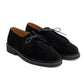 Derby "Raymond Kilt" aus weichem Velours-Leder