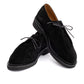 Derby "Raymond Kilt" aus weichem Velours-Leder