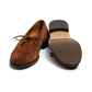 Derby "Matt Kilt" aus weichem Velours-Leder