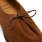 Derby "Matt Kilt" aus weichem Velours-Leder