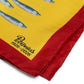 Exclusively for Michael Jondral: Pocket Square "Banco di Sardine" made from pure Silk - handmade
