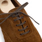 Oxford "Full Brogue" aus tabakbraunem Rauhleder - reine Handarbeit