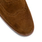 Oxford "Full Brogue" aus tabakbraunem Rauhleder - reine Handarbeit