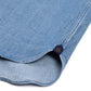 Hemd "Grandi Tasce Soffietto" aus reinem Baumwoll-Denim - Handarbeit