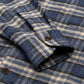 Sport-Shirt "Montagne Generoso" aus einem gewaschenen Baumwoll-Flanell - Linea Passion