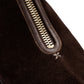 Boot "Shearling Mountain-Zip" aus dunkelbraunem Rauhleder - reine Handarbeit