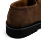 Derby "Raymond Kilt" aus weichem Velours-Leder