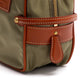 Kulturtasche "Travel Beauty"aus Felisi-Nylon und Sattelleder - Handarbeit