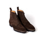 Boot "Derby Norvegese" made of dark brown leather