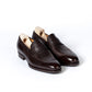Loafer "Dress Penny Sport" aus dunkelbraun genarbtem Kalbsleder - reine Handarbeit