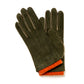 Glove "Bad Gastein" made of goatskin with cashmere lining - hand stitched