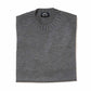Grauer Pullover "Round Rib" aus reinem Duvet-Kaschmir