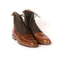 Norvegian Derby-Boot made of brown calfskin "Russian Calf"