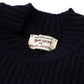 Dark blue sweater "Joss Earl" made of pure Lambswool - 8 Ply