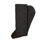 Dark gray ribbed stockings