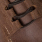 Derby "Norvegian Apron Ghillie" made of brown Russia leather