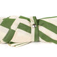 Striped beach umbrella "Picknick" with chestnut handle