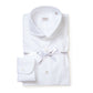 Weißes Hemd "Super Pop" mit Sportmanschette - Handarbeit