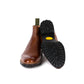 Boot "Outdoor Chelsea" aus mittelbraunem Kalbsleder "Russian Calf" - reine Handarbeit