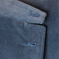 Exclusively for Michael Jondral: Sports jacket "Urban Safari" made of denim blue cotton corduroy  - purely handcrafted