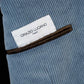 Exclusively for Michael Jondral: Sports jacket "Urban Safari" made of denim blue cotton corduroy  - purely handcrafted