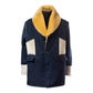 Chapal Paris x MJ: Jacke "Morrison Country Veste" aus Baumwolldenim mit Lammfellfutter - Handarbeit