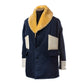 Chapal Paris x MJ: Jacke "Morrison Country Veste" aus Baumwolldenim mit Lammfellfutter - Handarbeit