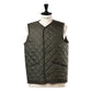 Lavenham x MJ: Steppweste "Thornham Gilet" in Diamant-Steppung
