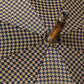 Stick umbrella "Lord" with polished chestnut wood handle - purely handcrafted
