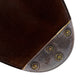 Dress-Loafer "Buckle" aus dunkelbraunem Kalbsleder - reine Handarbeit