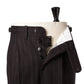 Brauner Anzug "Chalk Stripe" aus englischer Wolle - Fox Heritage Flannel  - reine Handarbeit