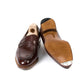 Loafer "Butterfly" made of brown grained calfskin - purely handcrafted