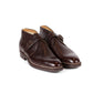 Monk-Bootee made of dark brown water buffalo with lambskin lining - purely handcrafted