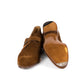 Monkbootee "Iconic" made of tobacco brown suede - purely handcrafted