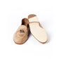 Sand-colored summer loafer "Portland" made of very soft suede - handcrafted