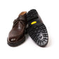 Bootee "Winter Monk Bootee" made of Dark Brown Calfskin "Russian Calf" - purely handmade