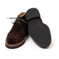 Bootee "Winter Chukka" made of Dark Brown Suede - purely handmade