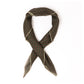Bandana "Vintage Print - Milano 1971" aus Wolle und Seide - Handrolliert