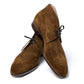 Bootee "Dress-Chukka" made of Tobacco Brown Suede - purely handmade