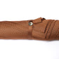 Copper brown umbrella "Traveller" with handle made of bamboo wood