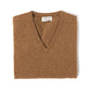 Pullover "Leven Vee" aus reiner Geelong-Lambswool - 2 Ply