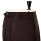 Brown Trousers "Limited Fox Flannel" made of English Wool - purely handmade