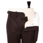 Brown Trousers "Limited Fox Flannel" made of English Wool - purely handmade