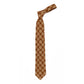 CA Archivio Storico: Krawatte "Medaglione Storico" aus Leinen & Seide - handrolliert